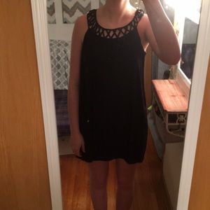 Short black dress
